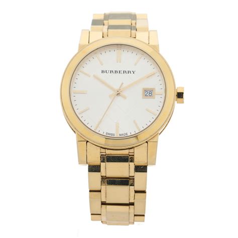 burberry watch bu9103|BURBERRY Stainless Steel 34mm The City Quartz Watch .